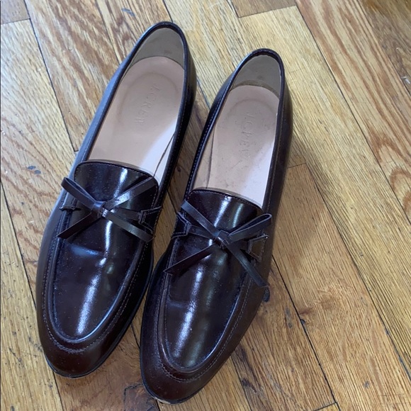 J.Crew Academy Loafer Leather Brown 6M 6 #G8298 - Picture 4 of 7